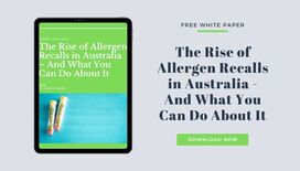 Free Whitepaper - The Rise of Allergen Recalls in Australia
