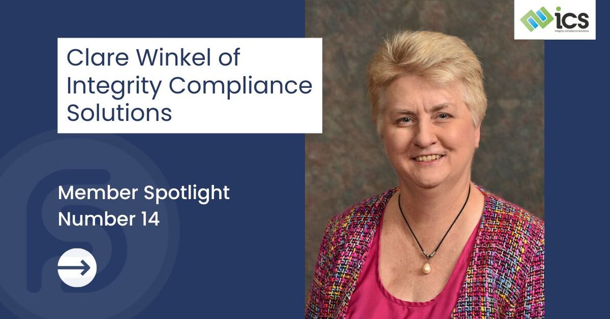 SPOTLIGHT ON: Clare Winkel, Executive Manager at Integrity Compliance Solutions
