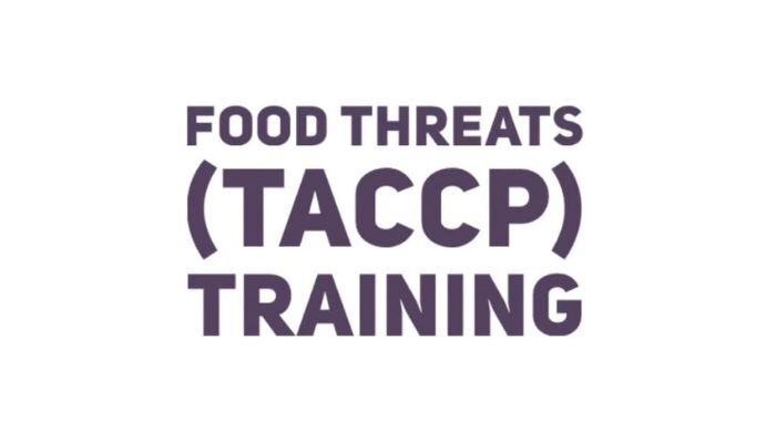 Food Threats (TACCP) Training